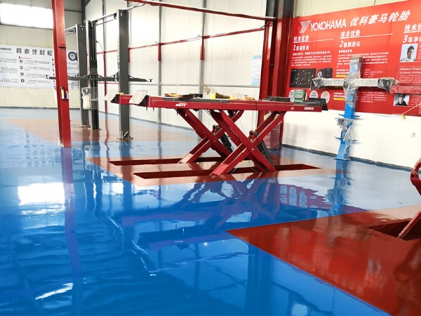 環(huán)氧樹(shù)脂地坪漆工程案例